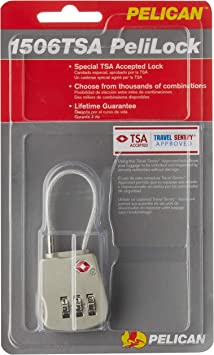 Pelican Products 1500-518-000 1506 TSA Lock, Gray