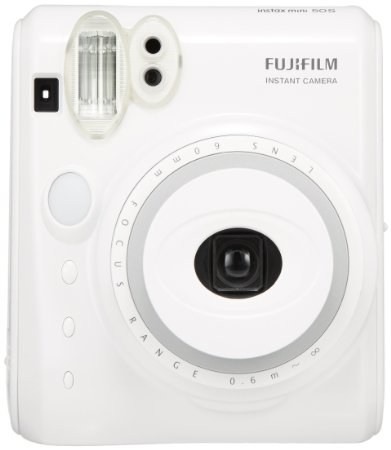 New Model Fuji Instax Mini 50s Piano White Fujifilm Instant Camera