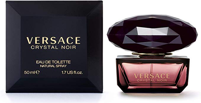 Gianni Versace crystal noir eau de toilette spray for women, 1.7 Fl. Oz.