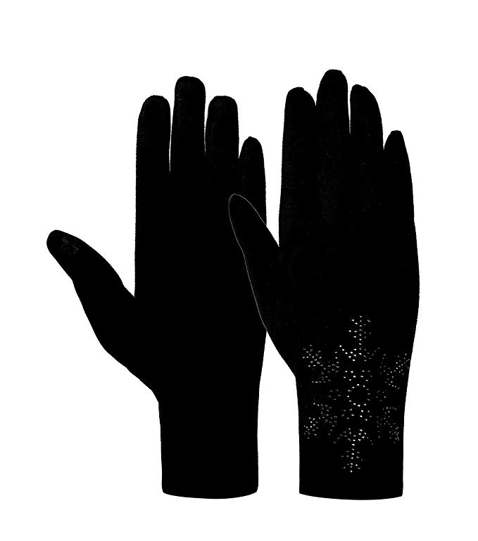 Women's Winter Gloves Touch Screen Warm Fleece Lined Cold Weather Gloves