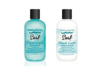 Bumble and Bumble Surf Foam Wash Shampoo 8.5 Oz Surf Creme Rinse Conditioner 8.5 Oz Duo