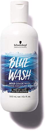 Schwarzkopf Bold Colour Wash Shampoo, Blue, 0.35 kg