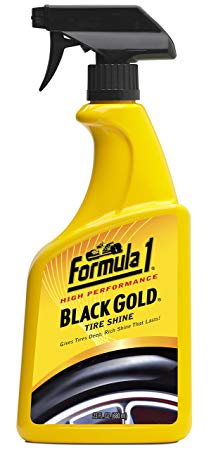 Formula 1 615258 615258 Black Gold High Gloss Car Tire Shine, 23-Ounce