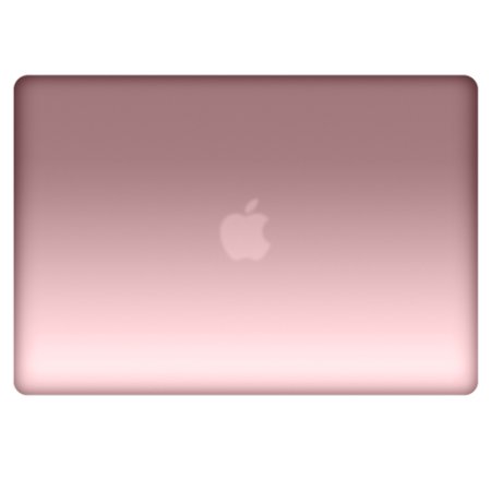 MacBook-Pro-13-inch-Case, RiverPanda Lightweight Ultra Slim Metallic Coated Hard Case Cover for Macbook Pro 13 (A1278) - Rose Gold