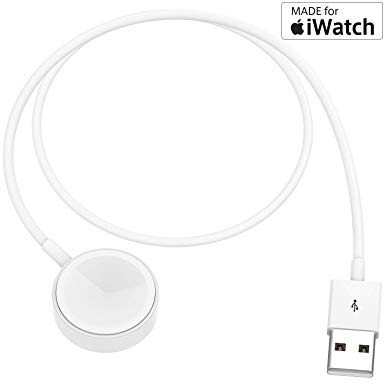 Compatible with iWatch Apple Watch Charger 2019 Newest Smart Watch Charger 3.3 FT Magnetic Charging Cord for Series 4/3/2/1