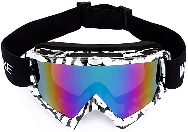 Wolfbike Ski Goggles Anti-Fog Double Lens Big Spherical Skate Snowmobile Snowboard Goggles