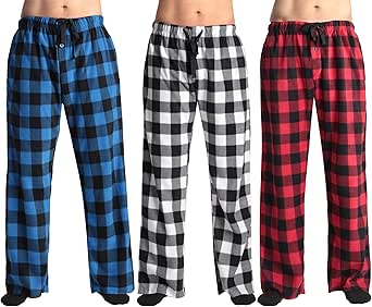 #followme Fleece Pajama Pants for Men - (Pack of 3)