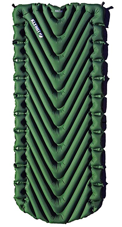 Klymit Static V Luxe Sleeping Pad for Camping, Hiking, and Backpacking