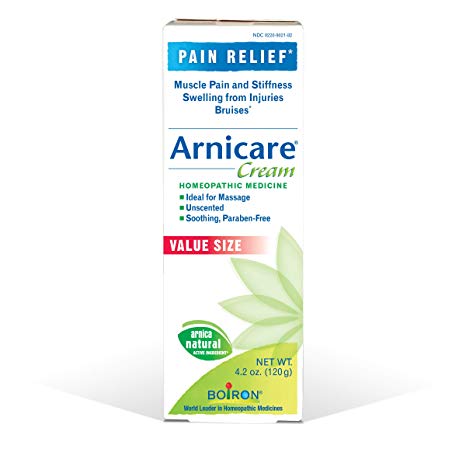 Boiron Arnicare Cream Homeopathic Medicine for Pain Relief, 4.2 Ounce