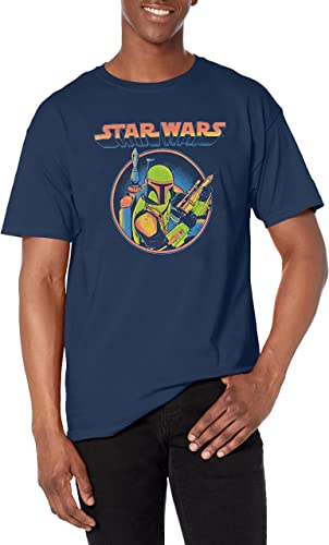 STAR WARS Boba Young Men's Short Sleeve Tee Shirt