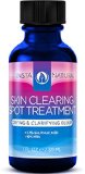 InstaNatural Acne Spot Treatment - Best Fast Drying Corrector Lotion for Clear and Clean Skin - Spot Remover With 25 Salicylic Acid and 10 MSM - Shrinks Whiteheads and Fades Out Face Blemishes - 1 OZ