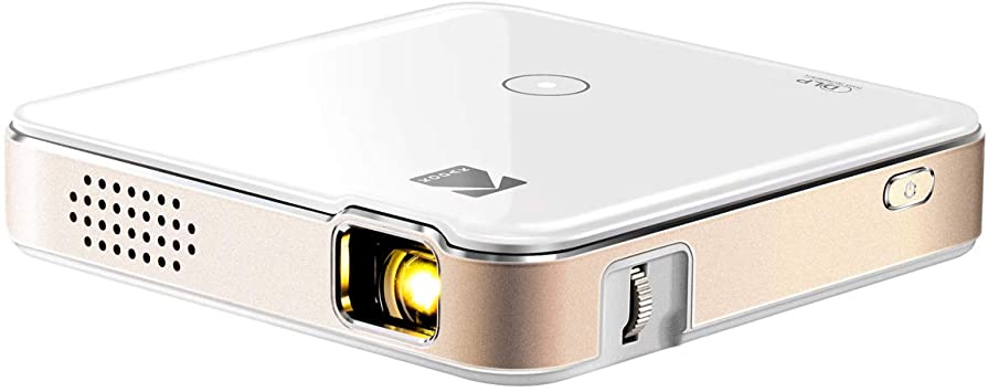 KODAK Luma 150 Pocket Projector | Portable Movie Projector w/Built-in Speaker for Home & Office Produces Images Up to 150” for Anywhere Entertainment | HDMI, USB, MicroSD, Airplay & Miracast Enabled