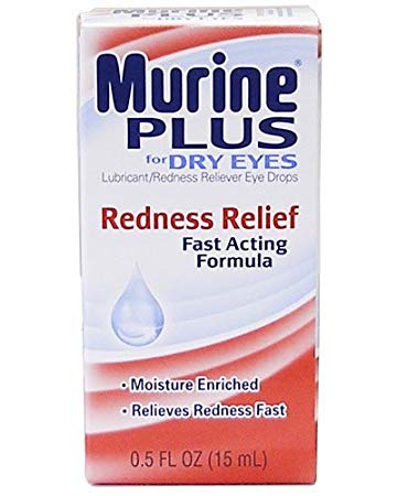 Murine Plus Lubricant Redness Relief Eye Drops