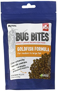 Fluval Bug Bites Goldfish Formula for Fish