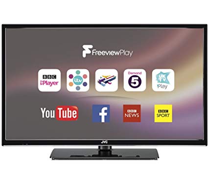 JVC 32 inch Smart LED TV with HD Ready 720p,Catch up Tv, Freeview, Freeview HD, Freeview Play, Netflix, USB, Built-in WiFi