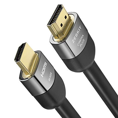 Premium HDMI Cable CL3 in-Wall 23 Feet (4K 60Hz HDR Dolby Vision HDCP 2.2) HDMI 2.0 High Speed 18Gbps - Compatible with Xbox PS4 Pro Apple TV 4K Fire Netflix Samsung LG Sony