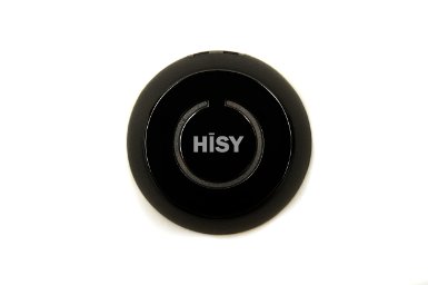 HISY Bluetooth Remote for Apple iPhone 4s55c5s66 Plus - Retail Packaging - Black
