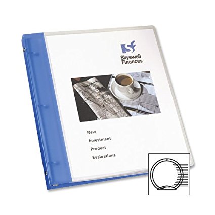 Avery Flexible Binder with 0.5 Inch  Ring, Blue, 1 Binder (17670)