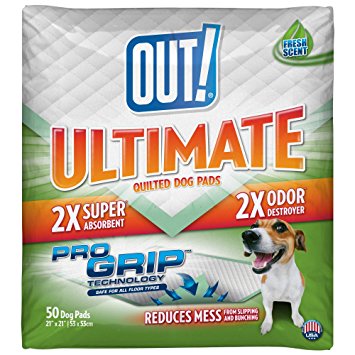 OUT!  Ultimate Quilted Pro Grip Dog Pads, Multiple Sizes and Counts, USA Made