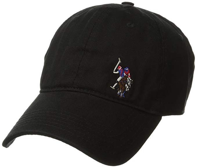 U.S. Polo Assn. Men's Washed Twill Baseball Cap, Embroidered Horse Front