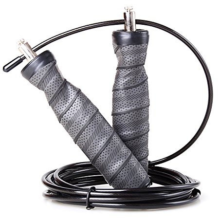 Jump Rope, Speed Rope Skipping Rope 3m /10ft Adjustable Cable for Fitness Training Crossfit Exercise Gym Jumping Workout