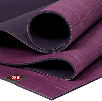 Manduka eKO Yoga Mat – Premium 6mm Thick Mat, Eco Friendly and Made from Natural Tree Rubber. Ultimate Catch Grip for Superior Traction, Dense Cushioning for Support and Stability.