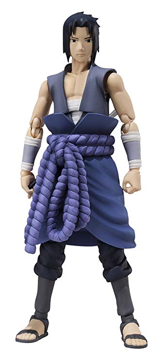 Bandai Tamashii Nations Naruto Shippuden Sasuke Uchiha S.H. Figuarts Action Figure (Itachi Battle)