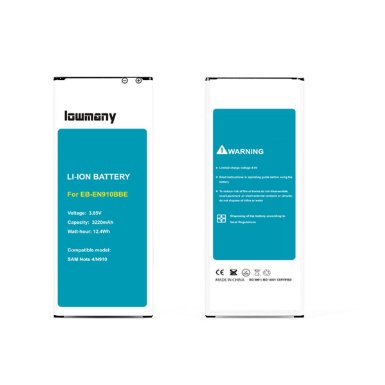 Lowmany 3220mAh Li-ion Battery for Samsung Galaxy Note 4, N910, N910U 4G LTE, N910V(Verizon), N910T(T-Mobile), N910A(AT&T), N910P