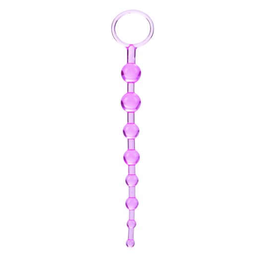 California Exotic Novelties First Time Love Beads, Pink