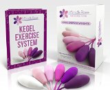 Premium Silicone Kegel Exercise Weights with 6 Pelvic Floor Stimulator Devices for Bladder Control Easier Labor and Recovery and Better Intimacy Training Kit for Women Beginners and Advanced