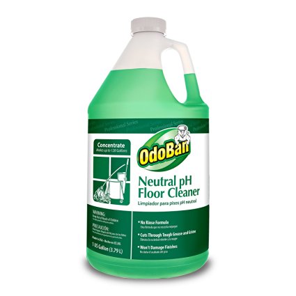 OdoBan 936162-G Neutral pH Floor Cleaner Concentrate, 1 Gallon Bottle