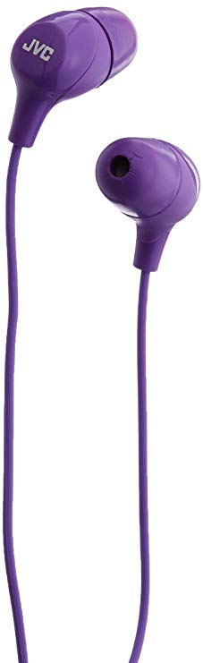 JVC Marshmallow Memory Foam Earbud Violet (HAFX38V)