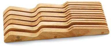 Mundial Solid Wood In-Drawer Knife Storage Tray, Small