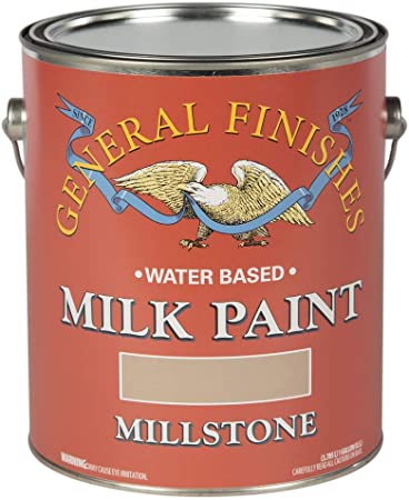 General Finishes Water Based Milk Paint, 1 Gallon, Millstone