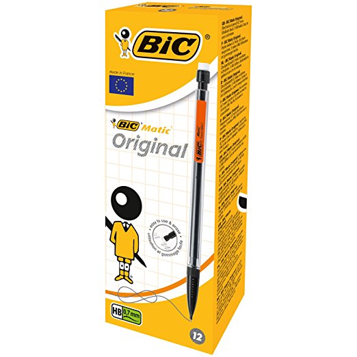 BIC Matic Original 0.7mm Mechanical Pencils 12 Box