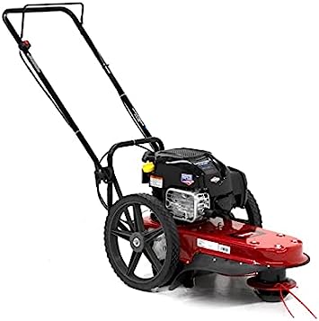 Toro 58620 Walk Behind String Mower, 163cc Briggs and Stratton 4-Cycle Engine, 22-Inch Cutting Diameter, Large 14" Wheels, Heavy Duty Replaceable Cutting Lines