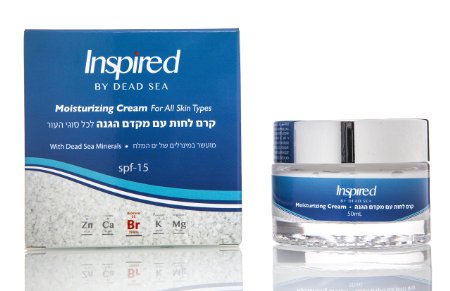 Inspired by Dead Sea Moisturizing Cream SPF 15 Anti Aging Minerals Enriched 50 ml / 1.7 fl.oz