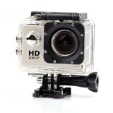 Lightdow LD4000 1080P HD Sports Action Camera Kit - 15 LPS-TFT LCD  170 Wide Angle Lens  NT96655 Silver