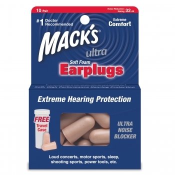 Macks Ultra Soft Foam Earplugs 10 Pair