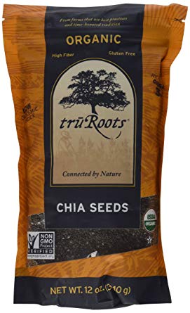 Truroots Organic Chia Seeds, 12 oz