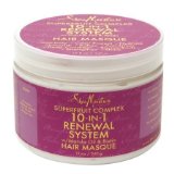 Shea Moisture Superfruit Complex 10 in 1 Renewal System with Marula Oil and Biotin Hair Masque 12 Oz