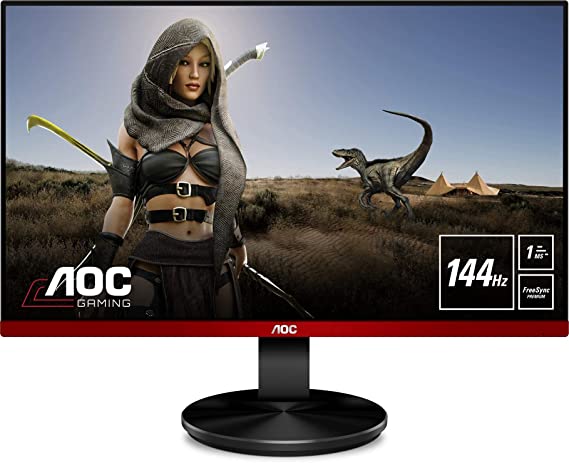 AOC Gaming G2790VXA - 27 Inch FHD Monitor, 144Hz,1 ms MPRT, VA, AMD FreeSync, Speakers, Low Input Lag (1920x1080@ 144Hz, 250 cd/m², HDMI/DP)