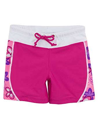 Tuga Girls Swim Shorts 1-14 Years, UPF 50  Sun Protection Board Short