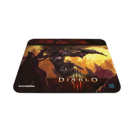 SteelSeries QcK Diablo III Gaming Mouse Pad - Demon Hunter Edition