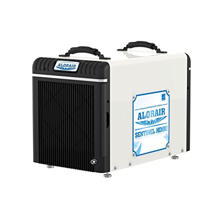 AlorAir Basement/Crawlspace Dehumidifiers 198PPD (Saturation), 90 Pints (AHAM), 5 Years Warranty, Condensate Pump, HGV Defrosting, Energy star Listed,Epoxy coating, Remote Monitoring