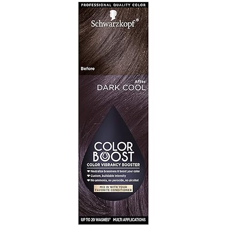 Schwarzkopf Color Boost Color Vibrancy Booster, Dark Cool