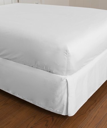 Warm Things Home 300 Egyptian Cotton Fitted Sheet White Twin