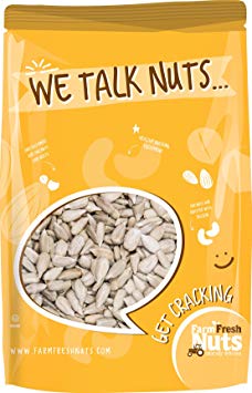 Farm Fresh Nuts SUNFLOWER SEEDS - Dry Roasted Salted with Himalayan Salt - Packed with Vitamin E and Magnesium (1 LB)