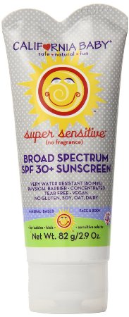 California Baby SPF 30 Plus Sunscreen No Fragrance -- 29 fl oz