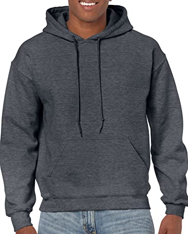 Gildan Mens Men's Fleece Hooded Sweatshirt